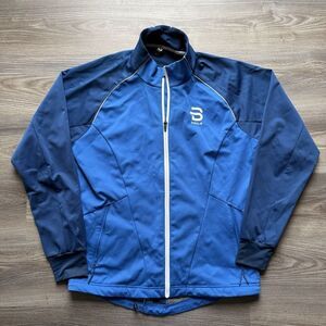 Bjorn Daehlie Ridge Jacket Blue Two Tone Men's Size Medium